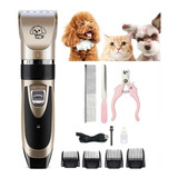 Maquina Cortadora Rasuradora Perro Gato Usb + Accesorios 