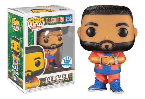 Funko Pop Dj Khaled #238 Funkoshop Sticker Exclusivo