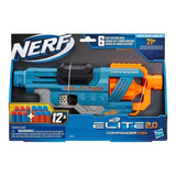 Nerf Pistola Lanzadardo Elite 2.0 Comander Rd-6 Hasbro 