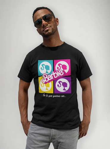 Playera Estampada Barbie Colores Se Lo Que H