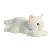 Aurora Peluche Flopsie De Gato Blanco Oreo De 31 Cm Precious White Kitty