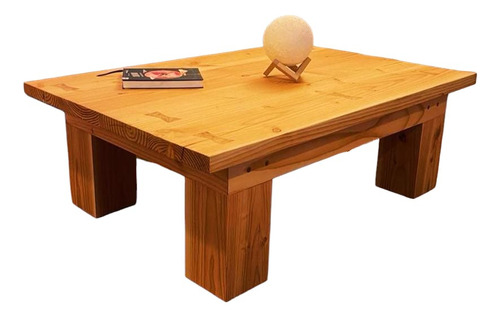 Mesa De Centro Rústica - Madera Nativa