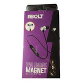 Audifonos Ear Phone Magnet Ebolt Negro Bluetooth