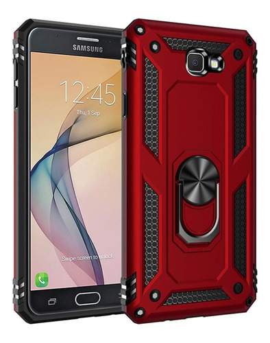 Funda Uso Rudo  Para Samsung  J7 Prime  +cristal Templado