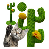 Torre Rascadadora Mascota Gato Diseño Cactus Grande