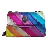 Kurt Geiger Eagle Head Vintage Rainbow Bolso De Hombro - [u]