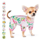 Pijamas Para Perros Pequeños, Niñas, Niños, Cachorros, Pi