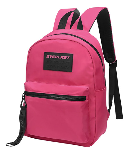 Mochilas Mujer Hombre Everlast Deportiva Urbana 12 Litros Llavero Desmontable 22167 Fucsia