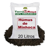 Adubo Completo Humus De Minhoca Fertilizante Organico 20 Lts