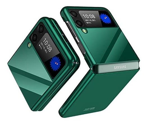 Funda Para Samsung Galaxy Z Flip 3 - Verde Espejo