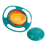 Tazon Gira Bowl Plato Para Bebes Anti Derrames Hopemob Color Verde