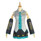 Traje Oficial De Hatsune Miku Disfraz De Cosplay De Miku