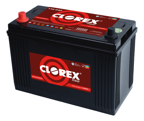 Bateria Para Auto 12x110 Temperaturas Extremas Clorex