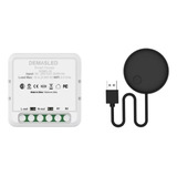 Pack 1 Interruptor Smart Wifi+rf + 1 Controlador Ir Dómotica