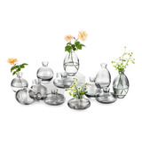 Glasseam Jarrón De Cristal Para Centros De Mesa, 12 Piezas/4