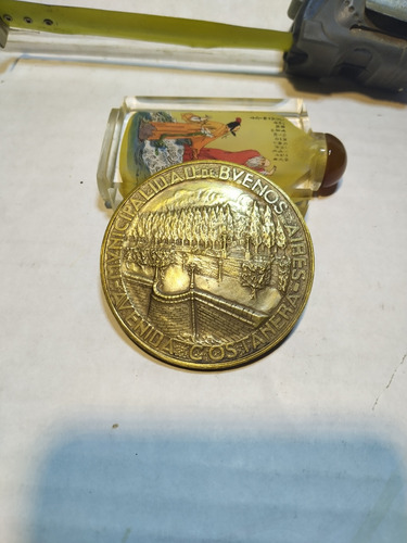 Medalla Municipal Avenida Costanera 1924 Argentina 