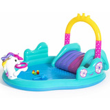 Alberca Inflable Inf. 3-6años Unicornio C/resb Bestway 53097