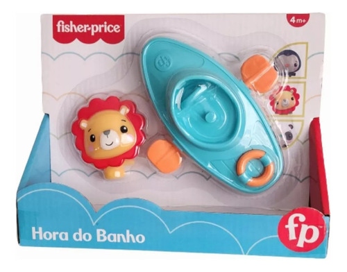 Fisher-price Leãozinho Hora Do Banho