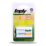 Bateria Toply 9v Recargables 500 Mah