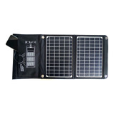 Cargador Portatil Panel Solar Celular Plegable Usb 15w 