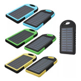 Cargador Portátil Viaje Llavero Power Bank Panel Solar Usb