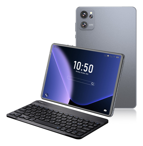 Tablet Con Funda Pad 8.1'' Android 12 4gb+64gb Memoria Ram