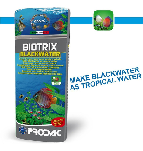 Acondicionador Acuario Blackwater Biotrix- 500ml