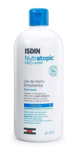 Isdin Nutratopic Pro Gel Baño Emoliente Piel Atópica 400ml