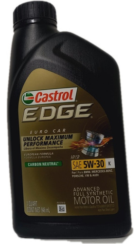 Aceite P/ Motor Castrol Edge 5w30 