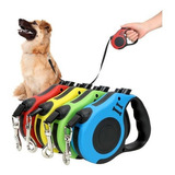 Correa Retractil Extensible Para Perro Mascotas 5 Metros