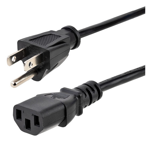 Cable De Corriente Gio Para Pc Monitor Fuente De Poder 5mts