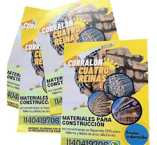 100 Flyers Volantes Color 20x15cm Papel 150g + Diseño Gratis