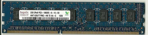 Memoria Ram  2gb Hynix Pc3-10600e Hmt125u7tfr8c-h9 Ecc Unbuf