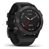 Smartwatch Fenix 6 Zafiro Gris Garmin 47mm