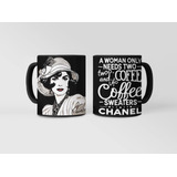 Taza Mágica Coco Chanel Moda Y Estilo