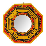 Espejo Bagua De Feng Shui Chino De 8 Pulgadas Con Apariencia