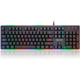 Teclado Gamer Redragon Dyaus K509 Rgb Negro