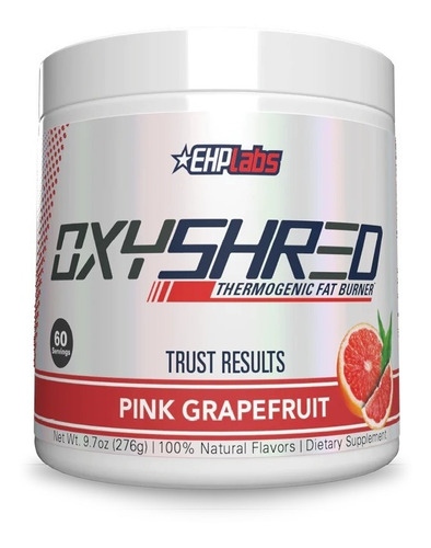 Ehp Labs Oxyshred Quemador De Grasa Termogénico 270g Sabor Pink Grapefruit