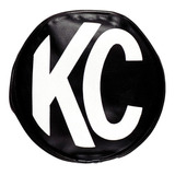 Kc Hilites 5800 Cubierta Redonda De Pvc Negra De 8.0 in, Con