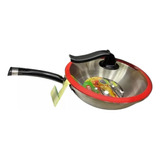 Sarten Antiadherente 30 Cm Wok Tapa De Vidrio Olla Multiusos