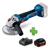 Amoladora Inalambrica Bosch Brushless Heavy Duty Bateria 4ah