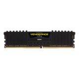 Memoria Ram Vengeance Lpx Gamer Color Negro 32gb 1 Corsair Cmk32gx4m1d3000c16