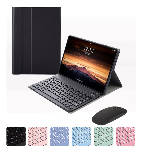 Para Samsung Tab A7 T500/t505 Caixa Protetora+mouse+teclado