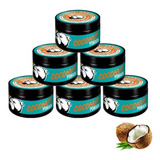 6 Ceras Poamde Para Cabello Coco 120g