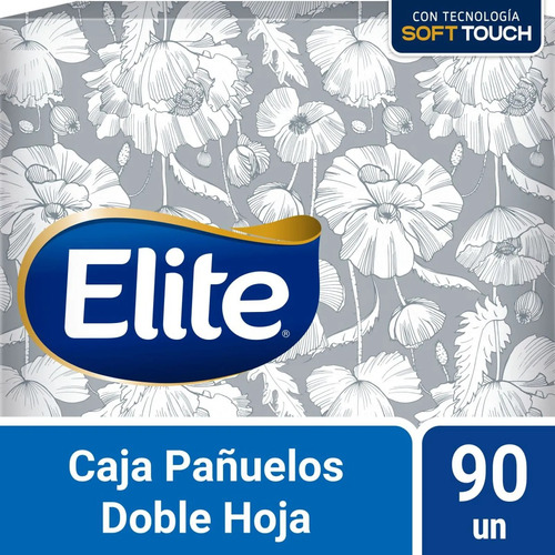 Elite Carilina Pañuelos Soft Touch 90 Unidades