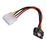 Cable Power Sata 15cm A Molex 4 Pin Traba Pc Fuente Ns Htec