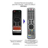 Controle Compatível Para Raf Videokê Vsk2.5 & Vsk3.0 Fbt2531