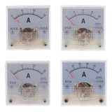 4 Piezas Amperímetro Analógico Panel 15a 20a 30a 50a Amp