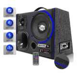 Caixa Trio Amplificada Residencial Shutt 8pol 800w Bluetooth