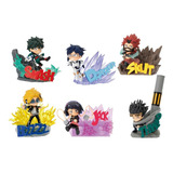 Desktop Heroes 2nd Mission 6 Figs My Hero Academia Re-ment